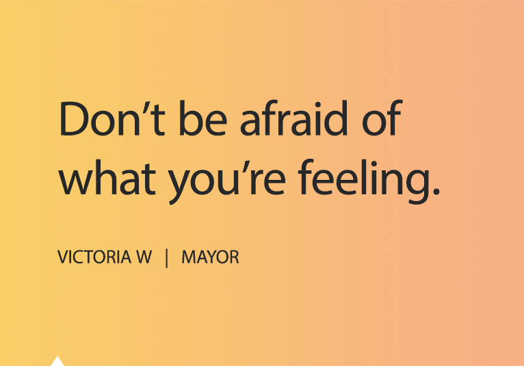 A lot of people are struggling <strong>for that human connection.</strong>