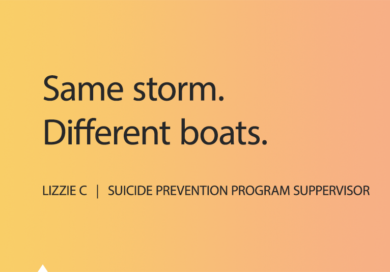 Some people have been swimming, <strong>just trying to keep their head above water.</strong>